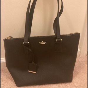 Kate Spade Black Small Tote Bag